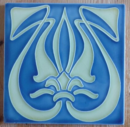 Art nouveau tiles