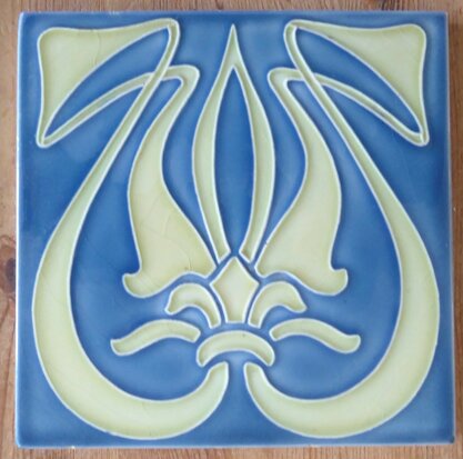 Art nouveau tiles