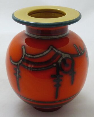 Gouda Flora ceramic vase Yellow 920