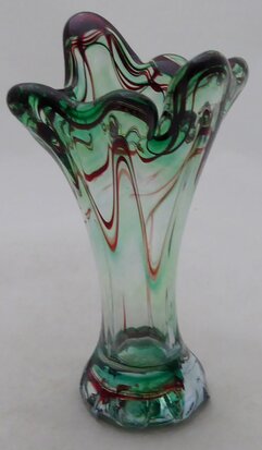 Murano glass vase