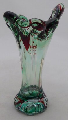 Murano glass vase