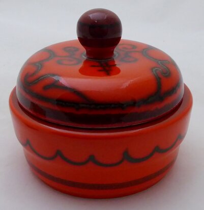 Gouda Fora jar with lid 962