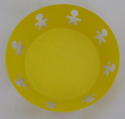 Alessi Girotondo yellow bowl