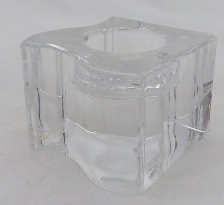 Orrefors crystal tea light holder Puzzle