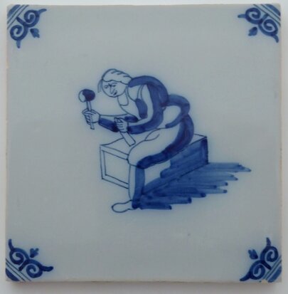 Makkum Tichelaar tile carpenter