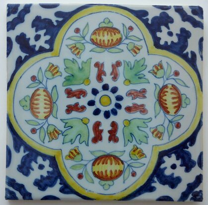 Makkum Tichelaar ornamental tile