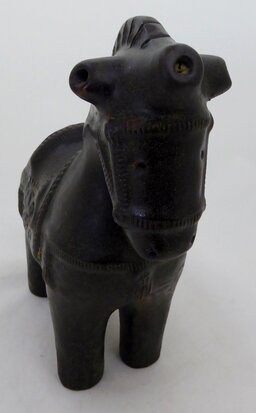 Aldo Londi Rimini ceramic brown horse