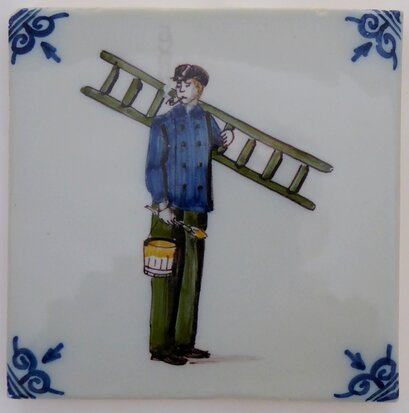 Makkum Tichelaar tile painter