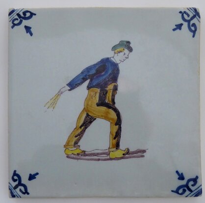 Makkum Tichelaar tile farmer