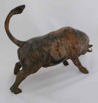 Pierre Chenet bronze sculpture bull