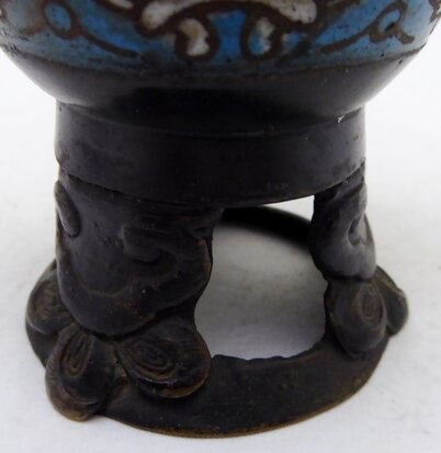 Japanese bronze perfume burner