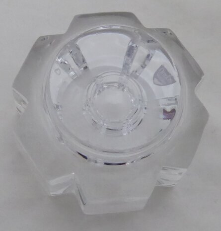 Orrefors crystal candle holder