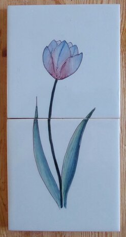 Makkum Tichelaar tile tulip