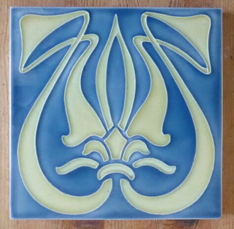 Art nouveau tiles