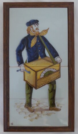 Makkum Tichelaar tile list organ grinder