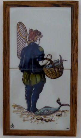 Makkum Tichelaar framed tiles seller