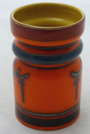 Gouda Flora ceramic vase Yellow 913