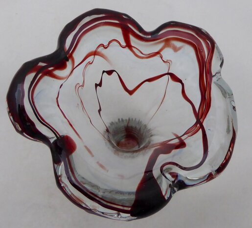 Murano glass vase