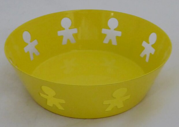 Alessi Girotondo yellow bowl