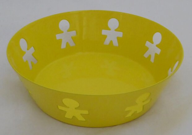 Alessi Girotondo yellow bowl