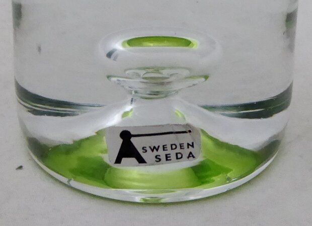 Aseda glass vase light green