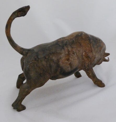 Pierre Chenet bronze sculpture bull