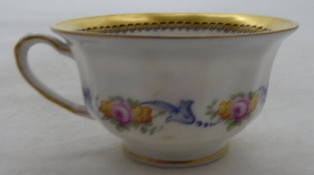 Fürstenberg porcelain cup and saucer 