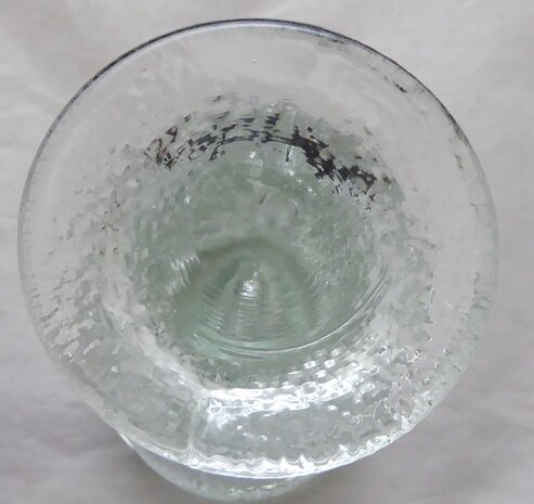 Pukeberg glass Sweden candle holder