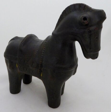 Aldo Londi Rimini ceramic brown horse