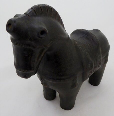 Aldo Londi Rimini ceramic brown horse