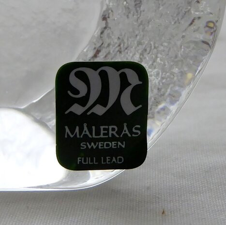 Maleras glass sculpture / presse papier