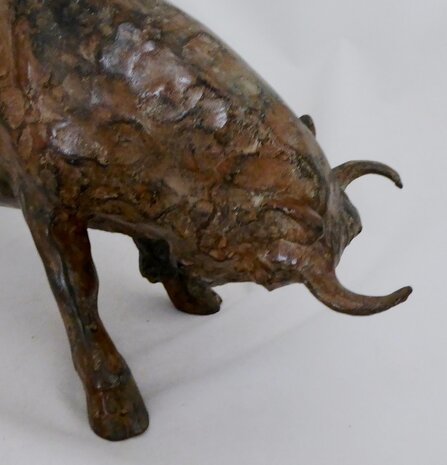 Pierre Chenet bronze sculpture bull